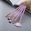 Marble Makeup Brushes Tool Set 5 PCS