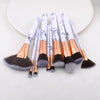 Marble Makeup Brushes Tool Set 10 PCS