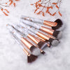 Marble Makeup Brushes Tool Set 10 PCS
