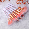Marble Makeup Brushes Tool Set 10 PCS