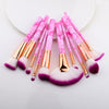 Marble Makeup Brushes Tool Set 10 PCS